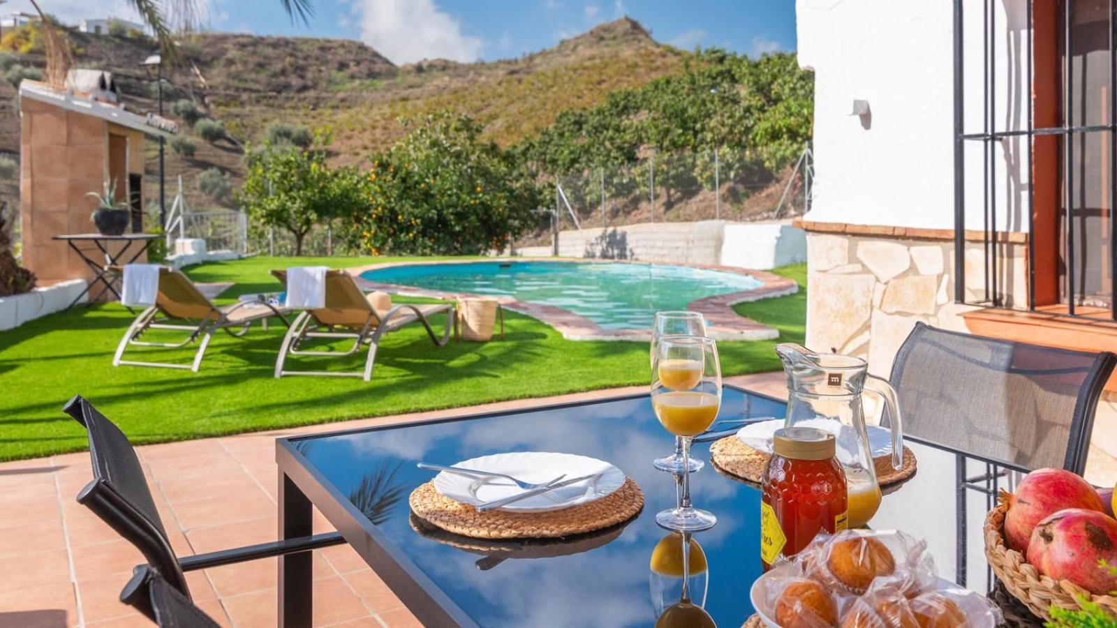 Villa Casa Tobalo Almachar By Ruralidays Esterno foto